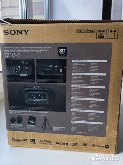 Цифровой бинокль sony DEV-5