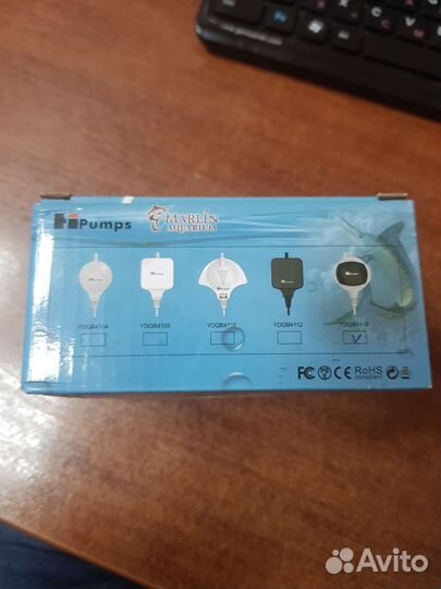 Бесшумный мини-компрессор для аквариума