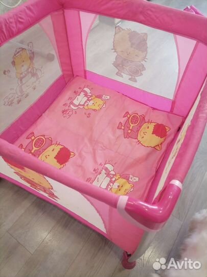 Манеж детский складной