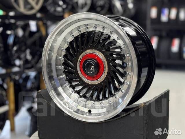 R15 4/100/114.3 (8j+et20) Диск литой RGW6639 blklp