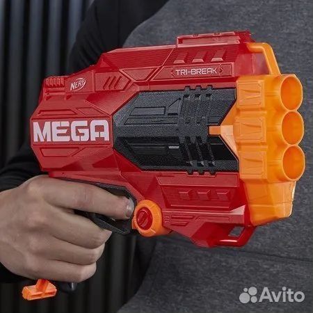 Бластер Нерф Nerf Мега Tri-Break