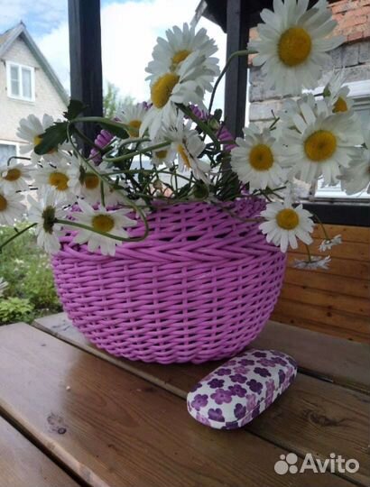 Плетеные изделия из искусственного ротанга