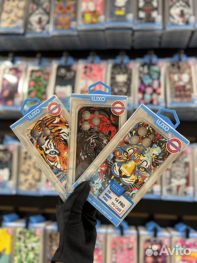 Чехол Luxo для iPhone 14 Pro - светится в темноте