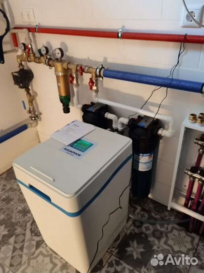 Монтаж WaterBoss, Колонн. Ремонт. Фильтры бытовые