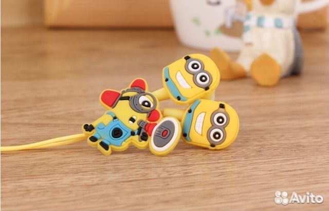 Наушники миньоны