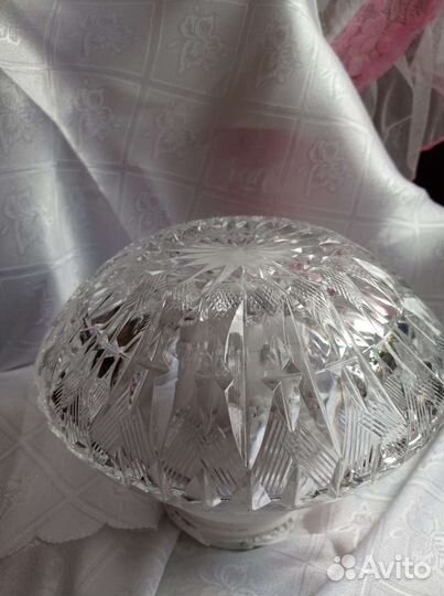 Ваза хрустальная для фруктов