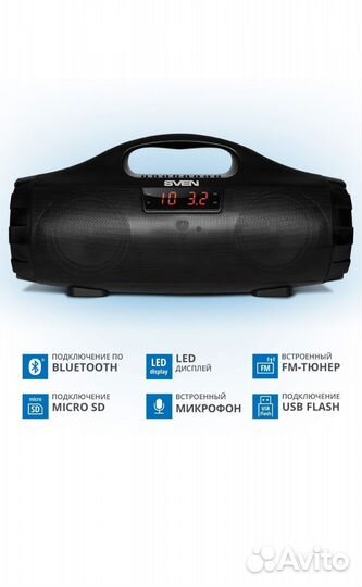 Bluetooth колонка sven