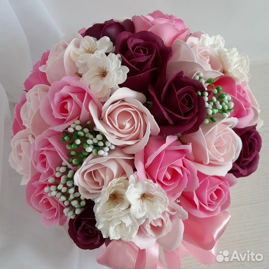 Мыльные цветы