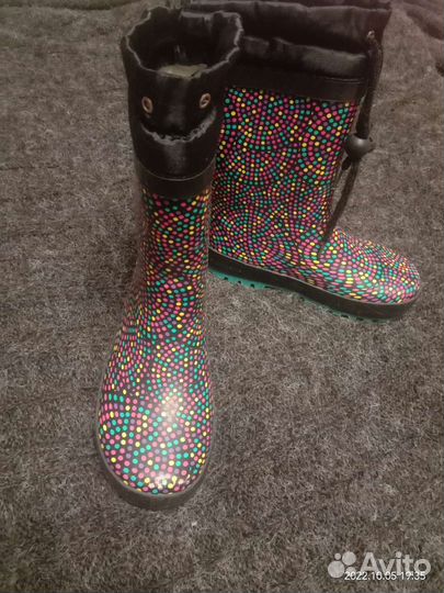 Резиновые сапожки 28 р