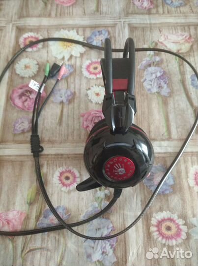 Игровые наушники A4 tech bloody G300