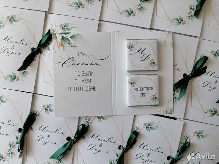 Подарки для гостей на свадьбу