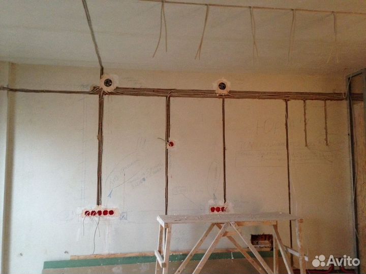 Установка соединительной коробки в щите