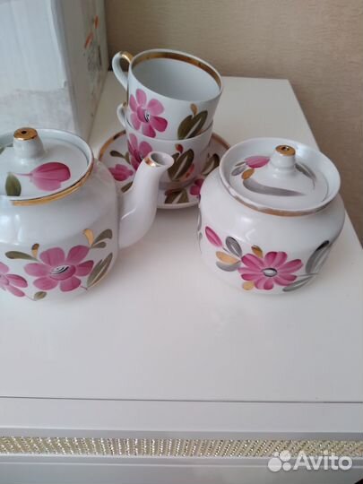 Фарфор посуда СССР Вербилки с дефектами