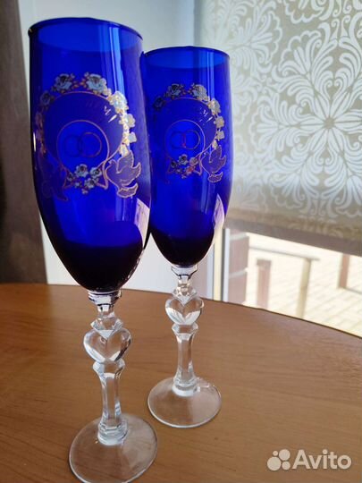Свадебные бокалы 2 шт