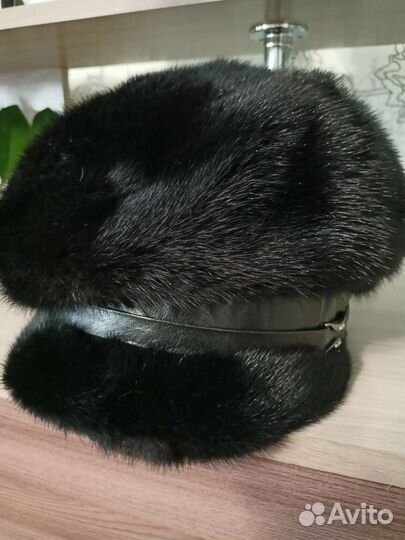 Берет женский норковый новый, качество люкс