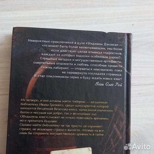 Книга. Похитители древности