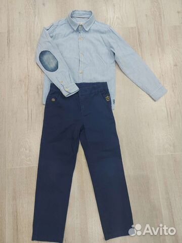 Рубашка и брюки на мальчика 116