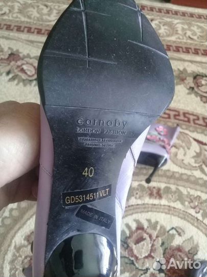 Полусапожки женские 40 размера кожаные