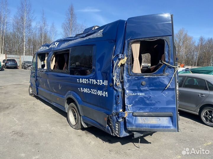 Volkswagen Crafter 2.0 МТ, 2020, битый, 999 999 км