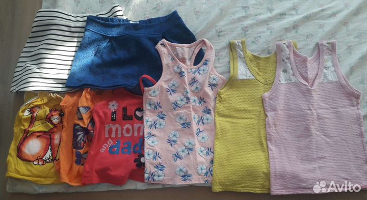 Пакет вещей на девочку 2-4 года