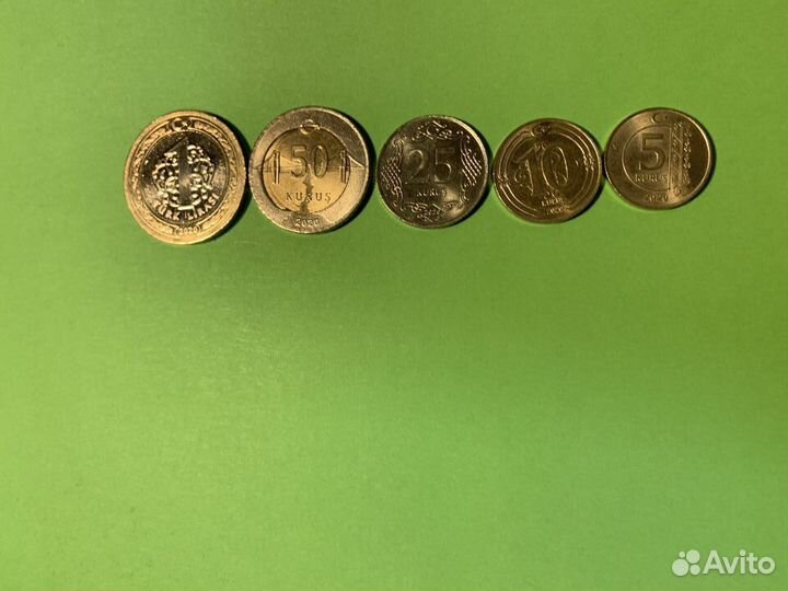 Биметалл разный, 1 и 2 фунты Англии и острова Мен