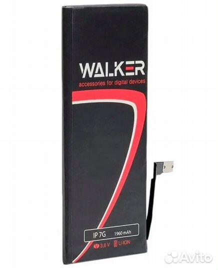 Акб Apple iP 7 (1960 mAh), walker Professional