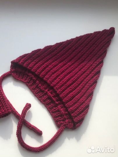 Детская шапка гномик эльф ручная работа