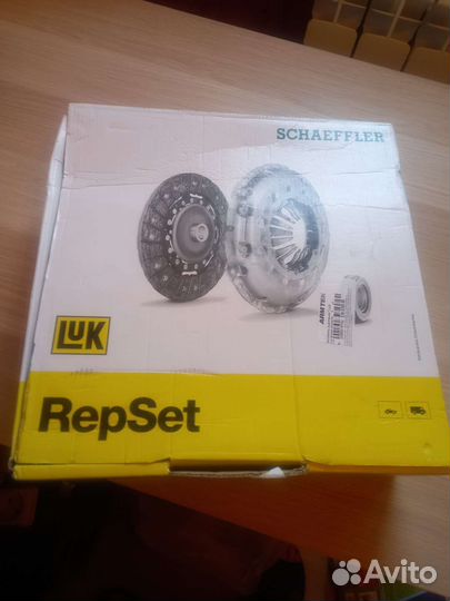 Комплект сцепления на wag polo, skoda 190 мм