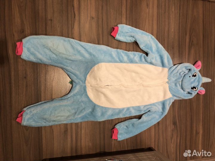 Пижама кигуруми единорог