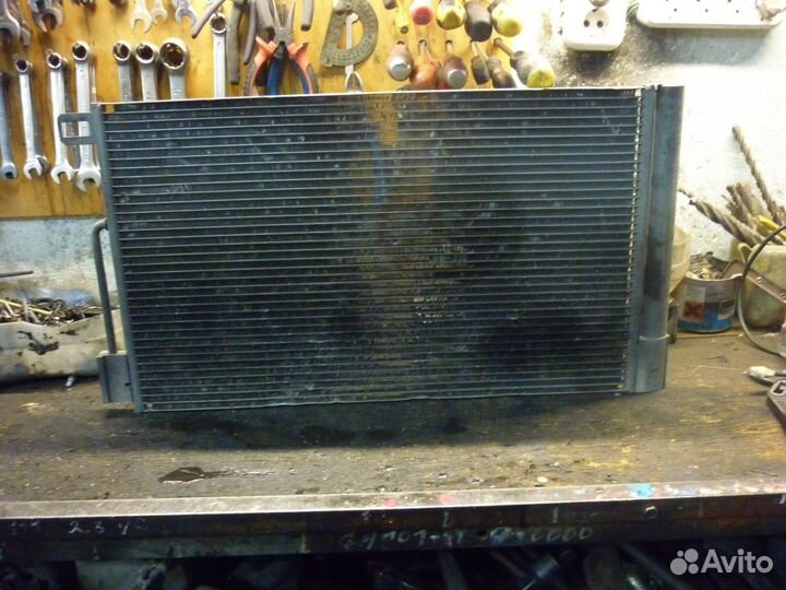 Радиатор кондиционера на опель корса D E