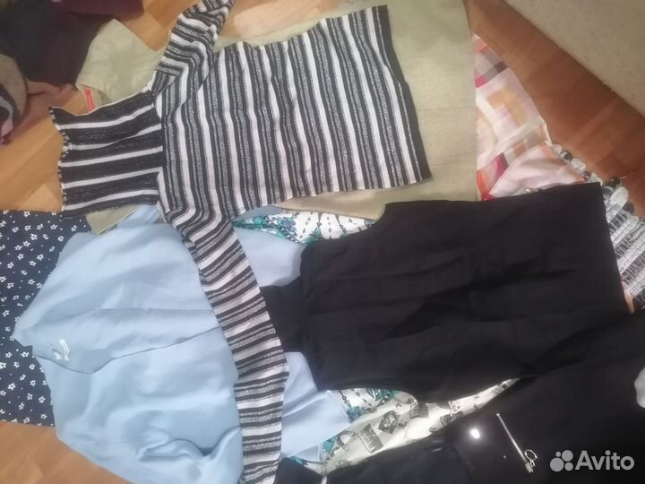 Большой пакет одежды на девочку девушку размер xs