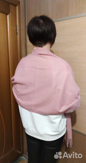 Кашемировый палантин новый