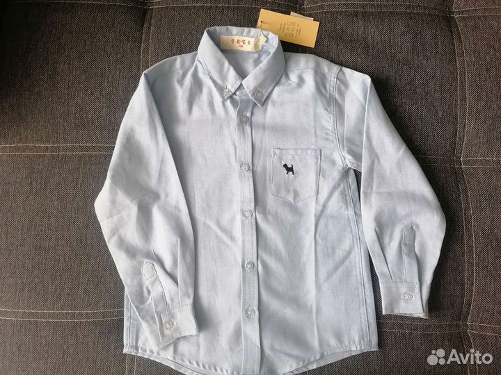 Рубашка для мальчика, рост 120