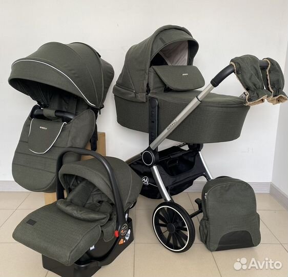 Коляски 2в1 и 3в1 новые оплата долями