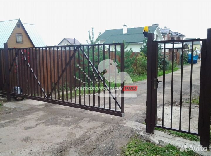 Откатные ворота с гарантией