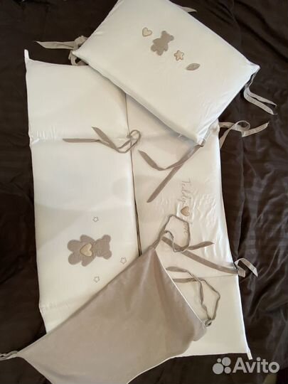 Бортики в кроватку perina