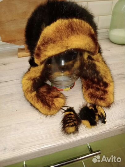 Шапка норковая женская