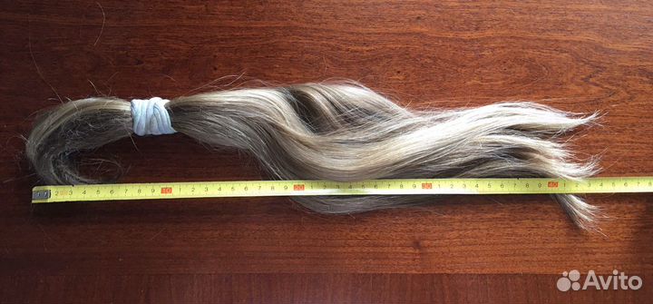 Натуральные некрашеные волосы на парик, шиньон