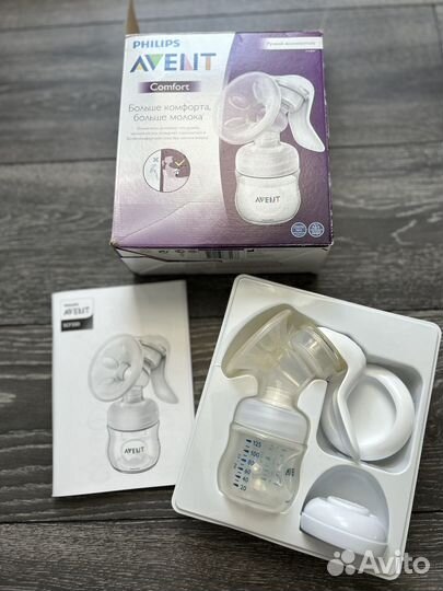 Молокоотсос ручной philips avent