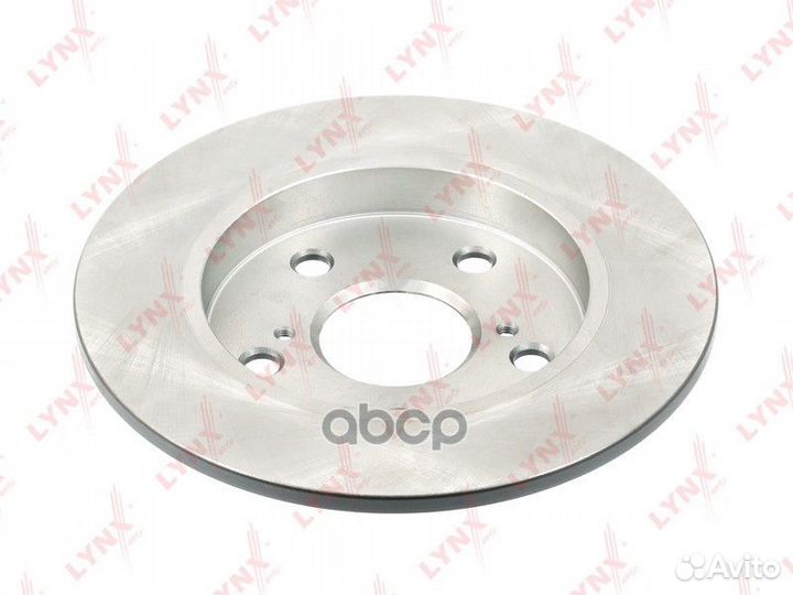 Диск тормозной (259x9) зад Toyota Auris(E15)