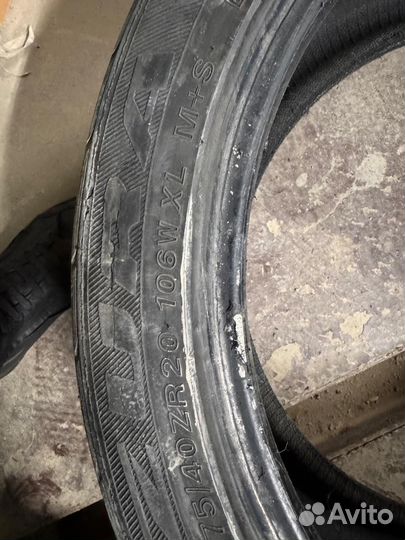 Zeta Azura 275/40 R20 и 315/35 R20 106W