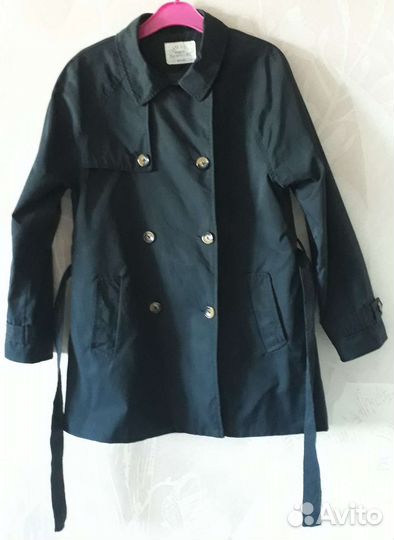 Плащ тренч для девочки Zara 152+ рубашка Zara 152