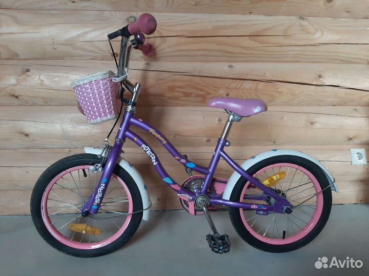 Детский велосипед для девочки 16