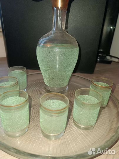 Графин с рюмками СССР