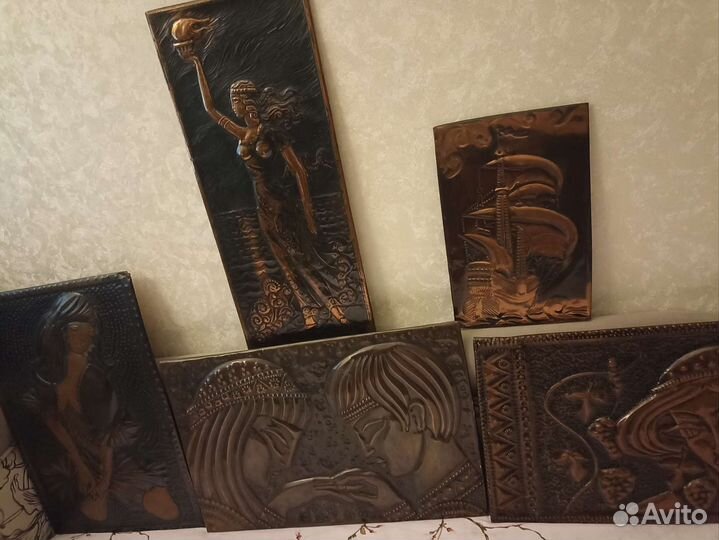 Чеканки панно СССР