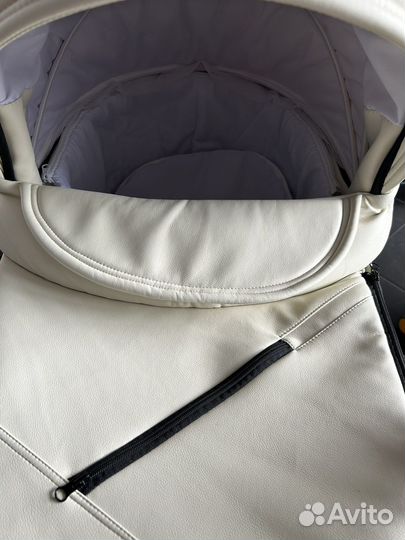 Коляска 2 в 1 эко кожа
