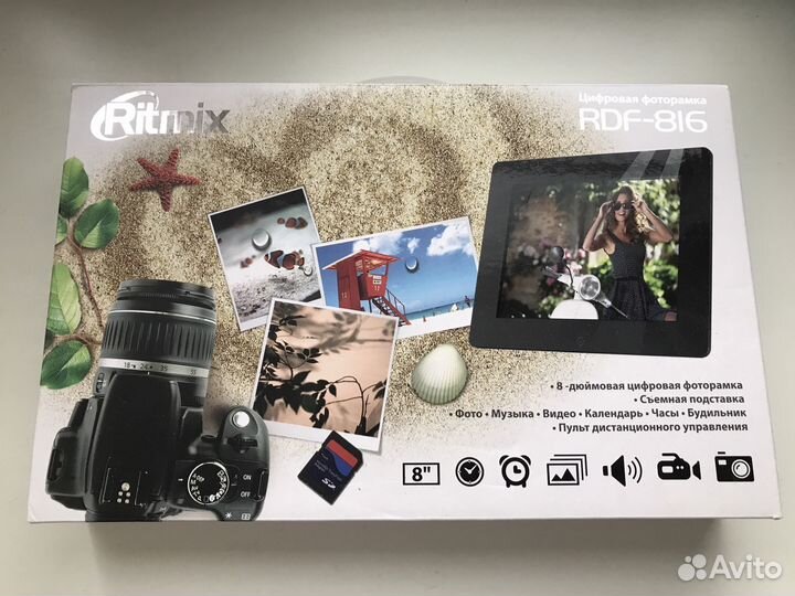 Фоторамка Ritmix RDF-816