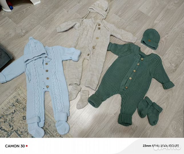 Вязанный комбинезон для мылыша