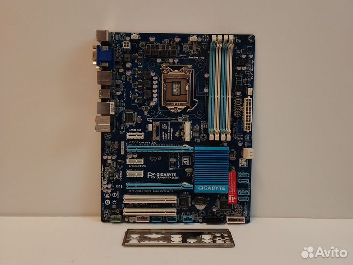 Материнская плата Gigabyte GA-H77-D3H 1155