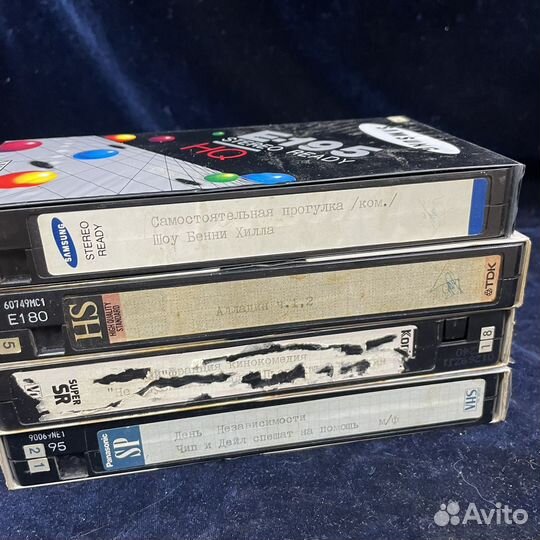 Видео кассеты Е-180 мультфильмы фильмы разные СССР